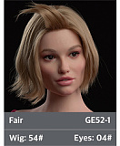 ZELEXdoll 欧米風リアルダッチワイフ GE86ヘッド ＆ 165cm新型165X F-cup シリコンドール