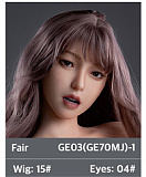 ZELEXdoll 欧米風リアルダッチワイフ GE86ヘッド ＆ 165cm新型165X F-cup シリコンドール