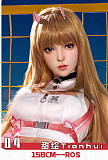 【新作】梦舒Mengshuヘッド 163cm Fカップ フルシリコンドール ヘッドとボディの材質選択可能 Doll Senior