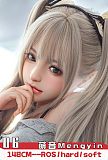 【新作】梦舒Mengshuヘッド 163cm Fカップ フルシリコンドール ヘッドとボディの材質選択可能 Doll Senior