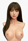 【新作】梦舒Mengshuヘッド 163cm Fカップ フルシリコンドール ヘッドとボディの材質選択可能 Doll Senior