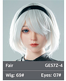 ZELEXDOLL 新ボディー175cm Eカップ GE03-2 フルシリコン製 等身大リアルラブドール