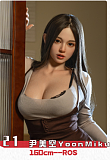 萌音ヘッド & 148cm Cカップヘッドとボディの材質選択可能 宣材写真のはフルシリコン ラブドール Doll Senior