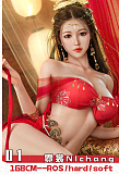 【新作】梦舒Mengshuヘッド 163cm Fカップ フルシリコンドール ヘッドとボディの材質選択可能 Doll Senior