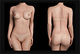 ZELEXdoll 欧米風リアルダッチワイフ GE86ヘッド ＆ 165cm新型165X F-cup シリコンドール