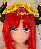 #91ヘッド ＆ 155cm C-cupアニメドールTPEヘッド＋TPEボディ ヘッド及びボディー材質選択可能  Aotume