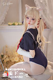shedoll 148cmの猫耳制服美少女ドール