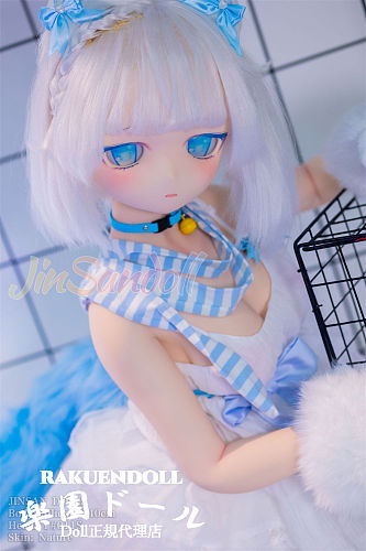 【wmdoll 6/30まで AI-BOX無料に追加可！！】#Y011ヘッド 140cm Bカップ 憂いを帯びた白髪の妹系ドール 漫画ドール ソフトビニール製ヘッド+シリコン製ボディ 等身大アニメラブドール