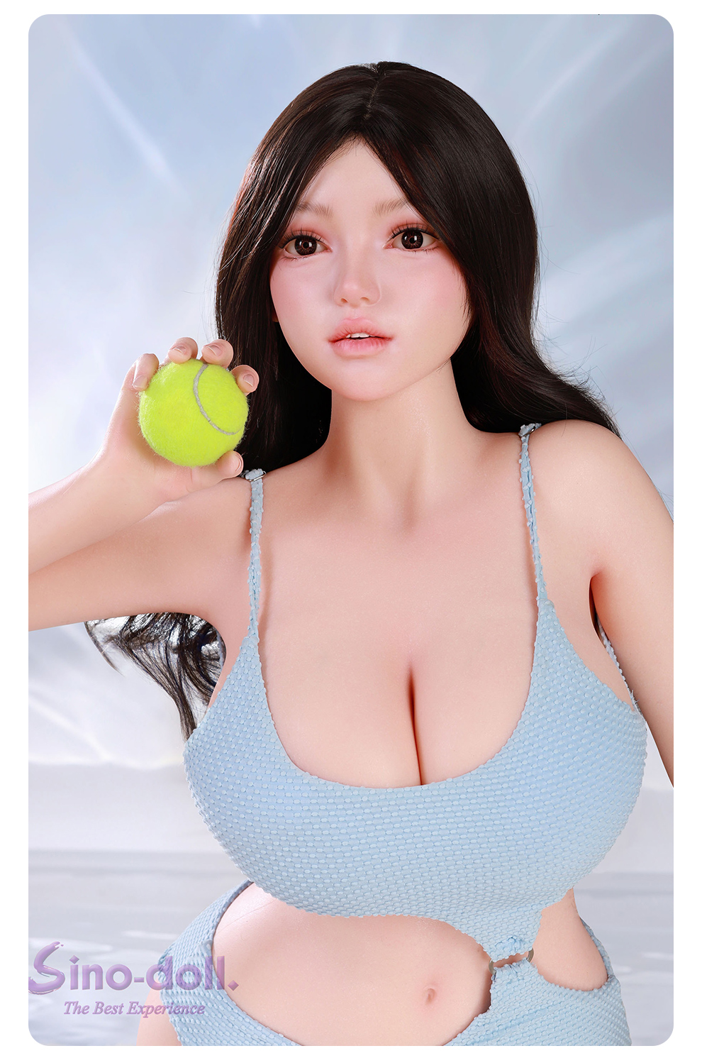 S59凛碧（リンビ）ヘッド＋80cm Jカップボディ リアルドール sinodoll 宣材写真④ 戦闘機