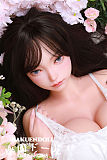 sinodoll製の70cmトルソードール LカップのS57凛缃が花に囲まれて微笑む姿 ラブドール