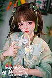 Eカップ lovedoll 艾琳 Ailin 緑色ワンピース アダルトドール