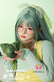 可愛い ラブドール 芷沅 shedoll 168cm Eカップ 黄色サロペット
