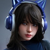 Real lady 170cm Cカップ S17ヘッド 有名モデルの型取り シリコン製リアルラブドール 塗装加工あり 眉毛と睫毛植毛加工あり リアルドール 等身大 ダッチワイフ