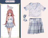 【クイーン】MOZU DOLL 85cm 白兔ヘッド 6kg 可愛い小型ロリ ソフトビニール製頭部 TPE製ボディ