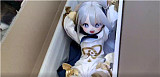 Mozudoll 115cm  Yayaちゃん 二次元ドール バスト小 ソフトビニール製頭部 TPE製ボディ 肌色＆眼球色＆メイク＆ウィッグ＆衣装は宣材写真と同じ