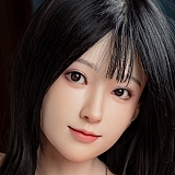 Jiusheng Doll 10%OFF 皮膚付き新ボディ！yumeヘッド 洗練された大人の雰囲気 149cmBカップ 黒髪ラブドール  掲載画像はフルシリコンlovedoll