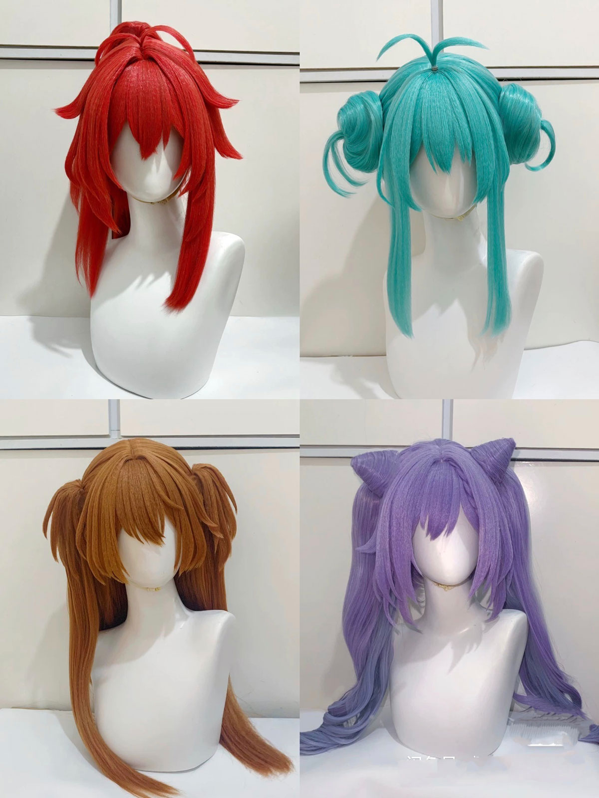 造形ウィッグの参考画像 リアルドール 羊角社