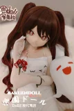 ツンデレの長髪のアニメ可愛いラブド ル