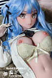 清楚で寂しげなラブドール アニメ顔ダッチワイフ