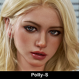 TOP-CYDOLL  Pollyヘッド 176cmGカップ 等身大モデル クリスマス雰囲気 宣材写真のはフルシリコン製＋ROSヘッド ドール アダルト