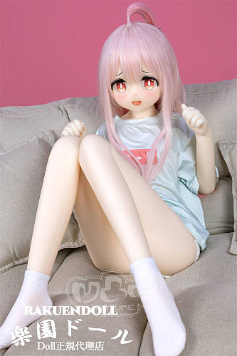 Aotume Doll アニメドール  #129ヘッド 135cm AAカップ 可愛い女の子 ピンクの髪の毛 细身タイプ 掲載画像はTPE材質