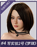 MMXDOLL 新作！！ 夢依（Mengyi）ヘッド ROS機能付き 165cm等身大 Fカップ 自由な魂を持つウエスタン美女人形  宣材写真は職人Art系メイク  フルシリコン製ダッチワイフ