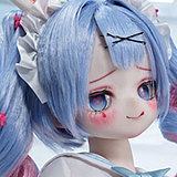 MW Girl(魔物姫)   优米ヘッド 85cm 5.5Kgだけ フィギュア ソフトビニール製頭部 アニメドールTPE製ボディ 宣材写真と同じ制服も付属