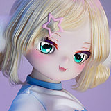 MW Girl(魔物姫)   优米ヘッド 85cm 5.5Kgだけ フィギュア ソフトビニール製頭部 アニメドールTPE製ボディ 宣材写真と同じ制服も付属