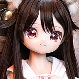 MW Girl(魔物姫)   优米ヘッド 85cm 5.5Kgだけ フィギュア ソフトビニール製頭部 アニメドールTPE製ボディ 宣材写真と同じ制服も付属