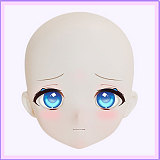 MW Girl(魔物姫)   优米ヘッド 85cm 5.5Kgだけ フィギュア ソフトビニール製頭部 アニメドールTPE製ボディ 宣材写真と同じ制服も付属