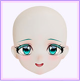 MW Girl(魔物姫)   优米ヘッド 85cm 5.5Kgだけ フィギュア ソフトビニール製頭部 アニメドールTPE製ボディ 宣材写真と同じ制服も付属