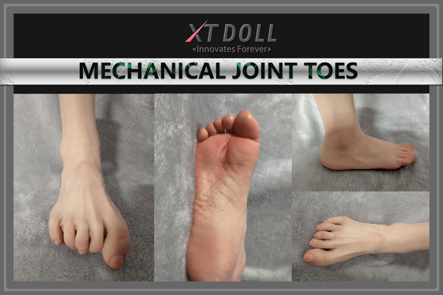 リアルドール XTDOLL 足指関節の進化