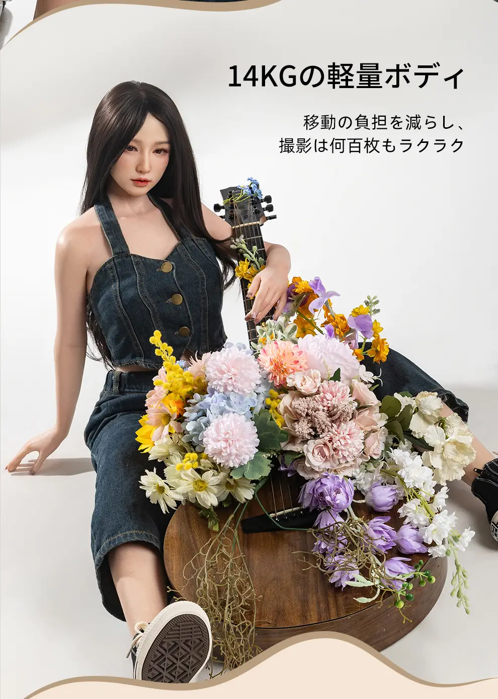Top Sino T1Gヘッド T1230 ダッチワイフ TYPEグラビア リアルドール