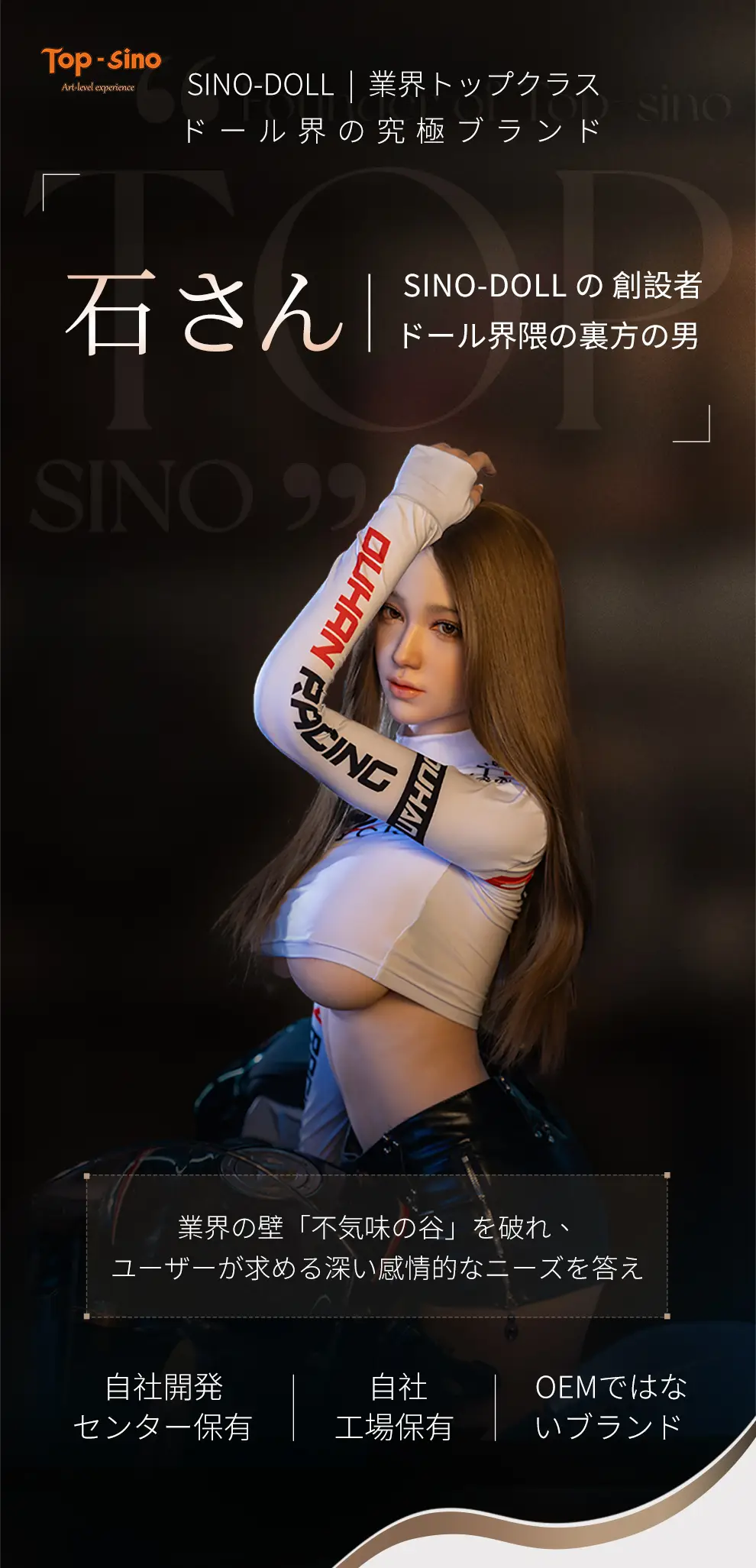 Top Sino 高級 ラブドール 会社の情報について