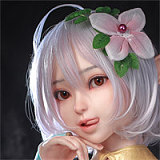 Myloliwaifu Kisaヘッド 126cm AAカップ 小学生風 ツインテール娘 フルシリコン人形 等身大リアルドール