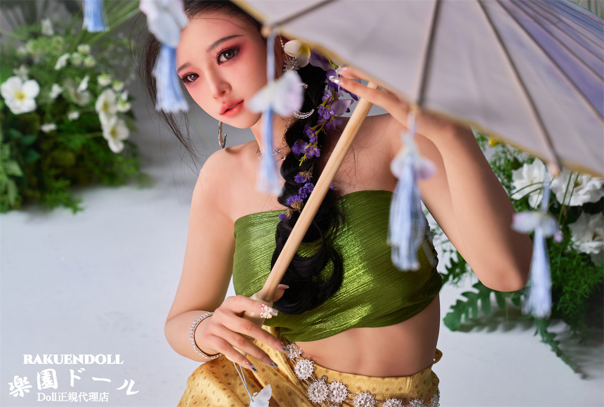 傘を持つ姿ラブドール