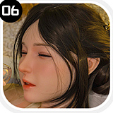 SHEDOLL 江小梨（リナ）ヘッド  152cm②（足が長いタイプ） AAカップ 地雷系リアル ドール 宣材写真は高クオリティ版塗装加工付きフルシリコンアダルトドール カスタマイズメイク