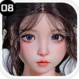 SHEDOLL 江小梨（リナ）ヘッド  152cm②（足が長いタイプ） AAカップ 地雷系リアル ドール 宣材写真は高クオリティ版塗装加工付きフルシリコンアダルトドール カスタマイズメイク