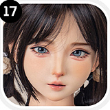 SHEDOLL 江小梨（リナ）ヘッド  152cm②（足が長いタイプ） AAカップ 地雷系リアル ドール 宣材写真は高クオリティ版塗装加工付きフルシリコンアダルトドール カスタマイズメイク