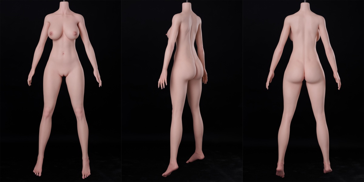 伴趣ドール リアル皮膚付き 160cm 高級ダッチワイフ 三図面