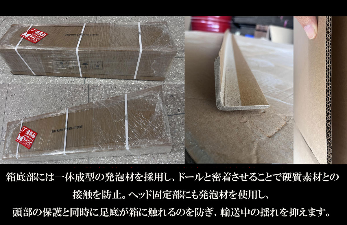 Artdoll NOVAシリーズ らぶどーる 外部包装の補強