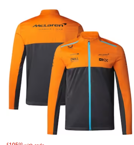 McLaren 2023 Team Soft Shell Jacket