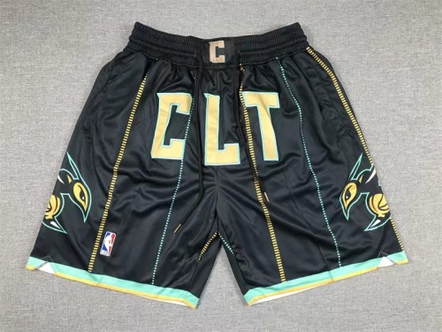 23  season Charlotte Hornets City version  pockets   basketball shorts