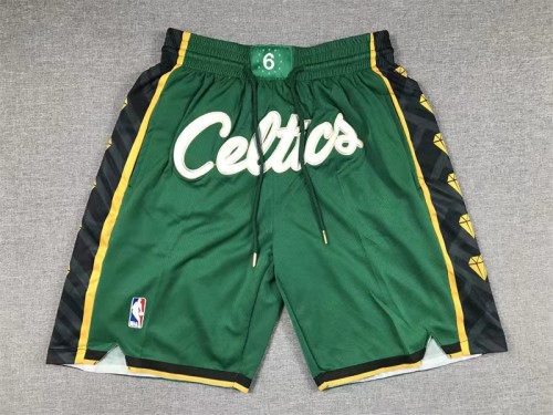 23  season Boston Celtics   City version  green pockets   basketball shorts