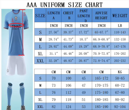 Custom Kits/Uniforms soccer/football