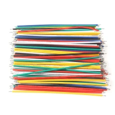 120PCS 26AEG 24AWG Tinned Wire Set  Electronic Wire 7.8CM 6 Color Jumper DIY Kit for PCB Breadboard Cable Wires