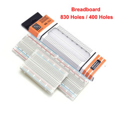 1Pcs For Arduino MB102 Breadboard 830 Tie / 400 Tie Point Solderless diy Electronic BreadBoard Circuit Board