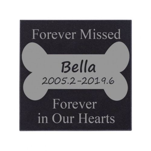 personalized-dog-memorial-stone-engraving‎-bone---forever-in-our-hearts
