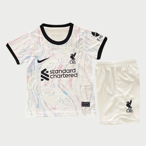 Kids Liverpool 22/23 Away Jersey and Short Kit