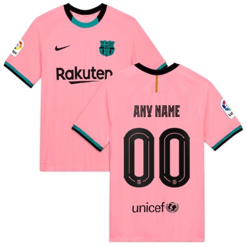 Barcelona Nike 2020/21 Third Custom Jersey - Pink